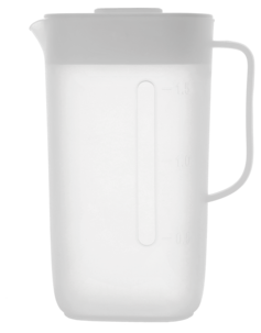 Tillbringare i plast med lock, 1,5 l