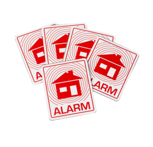 Larmdekaler 5x4 cm 5-pack