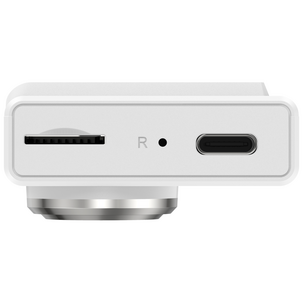 Exibel minikamera med blixt och mikrofon, USB-C