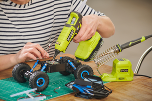 Ryobi limpistol RGLM18-0 One+, batteridriven 