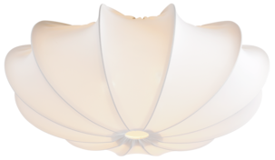 Tekstiltrukket taklampe, 55 cm, Northlight