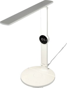 Skrivbordslampa med trådlös Qi-laddning