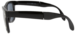 Sammenleggbare solbriller dame og herre, svart