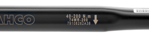 Bahco mekanisk momentnyckel 1/2 tum 40-200 Nm