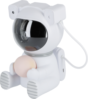 Galaxy-lampe med stjerneprosjektor, Astronaut Galaxy Light