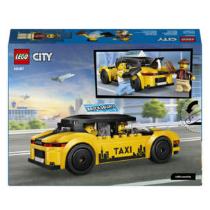LEGO City Gul taxi 60487, från 5 år