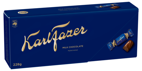 Karl Fazer mjölkchokladpraliner 228 gram
