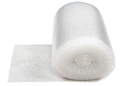 Bubbelplast på rulle