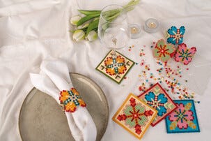 Pärlor bordsdekoration dukning pärlset, från 9 år