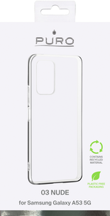 Puro mobildeksel 0.3 Nude til Samsung Galaxy A53 5G