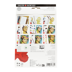 Daler-Rowney Simply Oil Paint komplett set för olja