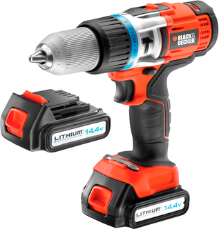 Skruvdragare Black & Decker EGBHP148BK