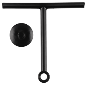 Duschskrapa silikon, svart 