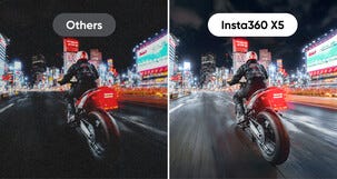 Insta360 X5 360-kamera, actionkamera 8K