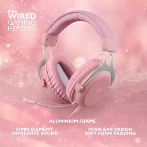 Deltaco Gaming GAM-030-RGB-P Pelikuulokkeet roosa