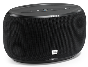 Kaiutin, jossa puheassistentti JBL Link 300