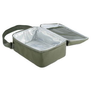 Liten kylväska med axelrem grön, 4 liter