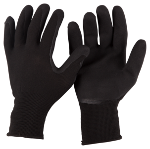Trädgårdshandskar, svarta
