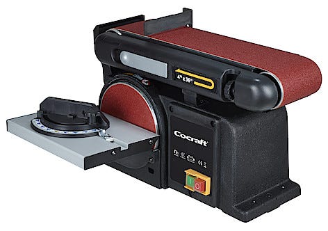 Bandslipmaskin Cocraft HBD500, bänkmodell