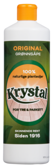 Krystal Original grønnsåpe tre og parkett 0,75 l