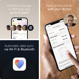 Withings BPM Vision blodtrykksmåler overarm