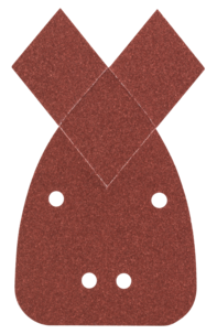 Bosch PSM Primo slippapper P120, 95 x 135 mm, 5-pack