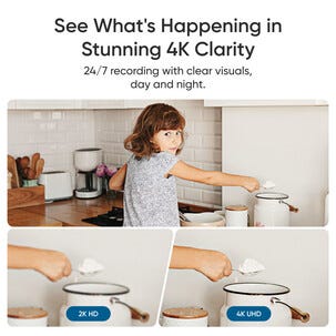 Eufy E30 AI Valvontakamera 4K, sisäkäyttöön