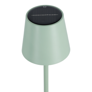 Northlight uppladdningsbar bordslampa solcell utomhus, 36,5 cm