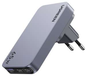 Ugreen Nexode Pro USB-C reiselader 65 W, 3 porter