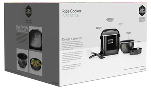 OBH Nordica Versatile riskokare, 2 liter, svart