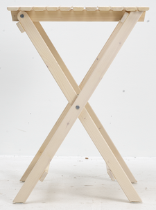 Kokoontaitettava pöytä, ulkokaluste puuta