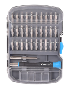 Elektroniikkaruuvimeisseli jossa palat, Cocraft