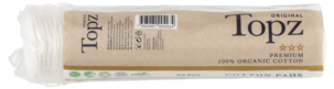 Topz Original bomullspads, 80-pack