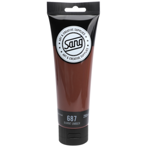 Sang akrylfärg premium, 250 ml