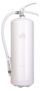 Houseguard Design Edition vit / svart brandsläckare 6 kg