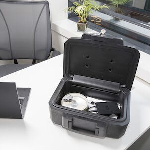 Masterlock brandsäker förvaringsväska med lås L1200