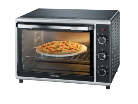 Severin TO 2058 miniugn med pizzasten 42 l, 1800 W