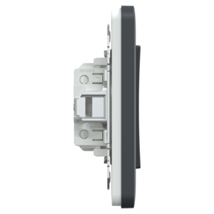 Schneider Exxact strømbryter 1-pol/trapp, innfelt, antrasitt