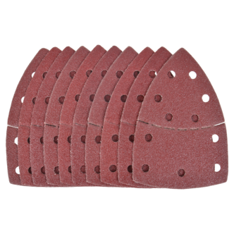 Cocraft sandpapir borrelås, 102 x 62 x 93 mm, 10-pakning