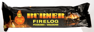 Peiskubbe Burner Firelog