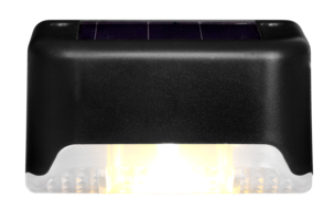 Solcellsbelysning räcke och staket, 3-pack