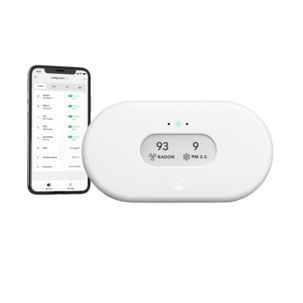 Airthings View Plus, radonmåler og luftmåler
