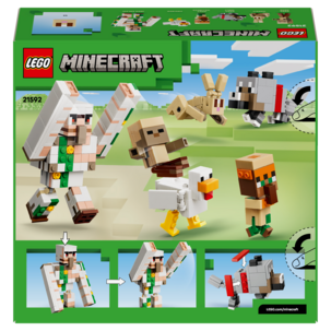 LEGO Minecraft Kanajockey ja hyökkäys aavikolla 21592, 9+