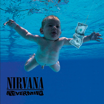 Nirvana Nevermind vinylplate