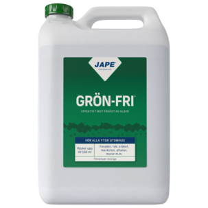 Jape Grön Fri takrengöring, stenplattor och trall