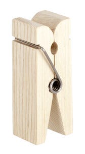 Klämma i trä för fotografier