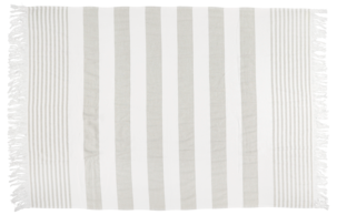 Stripete badehåndkle 90 x 150 cm