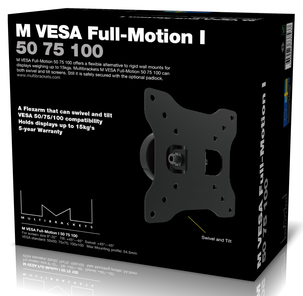 Väggfäste för tv eller skärm 9 - 32 tum VESA-standard