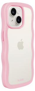 Holdit Wavy Case iPhone 16e, 15, 14, 13 mobilskal