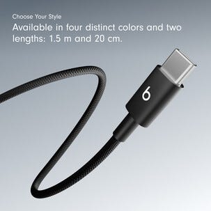 Beats USB-C- til USB-C-kabel, 1,5 m